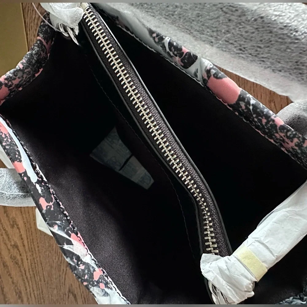 NWT！NEW！Marc Jacobs Mini Grind Nylon Tote Crossbody -Tiedye Splatter Paint Women